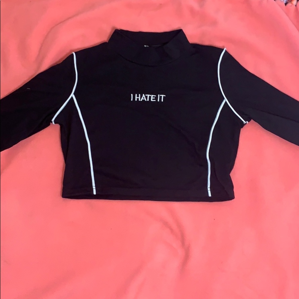 Long sleeve Fashionable Crop top